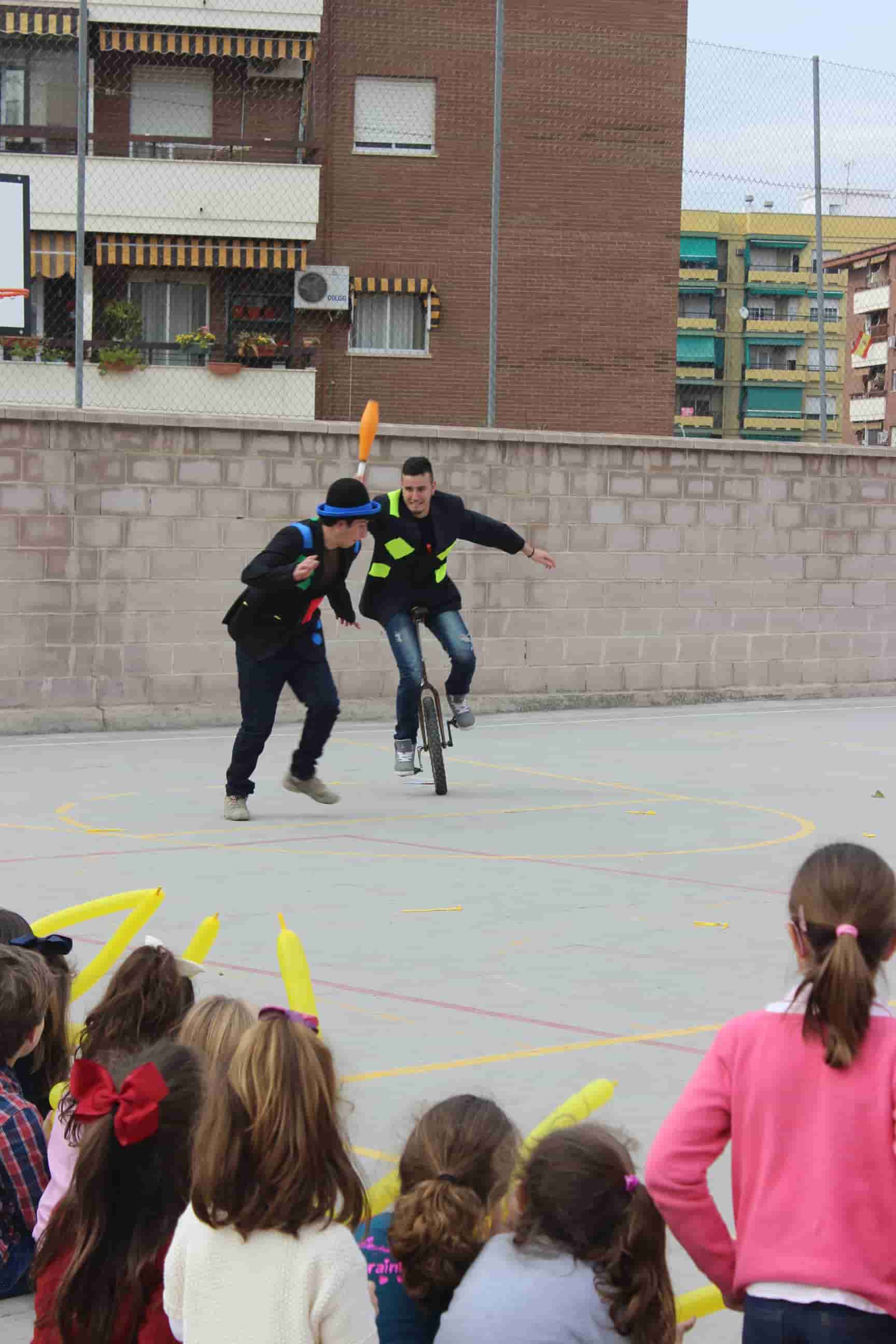 circo social payaso Jaen